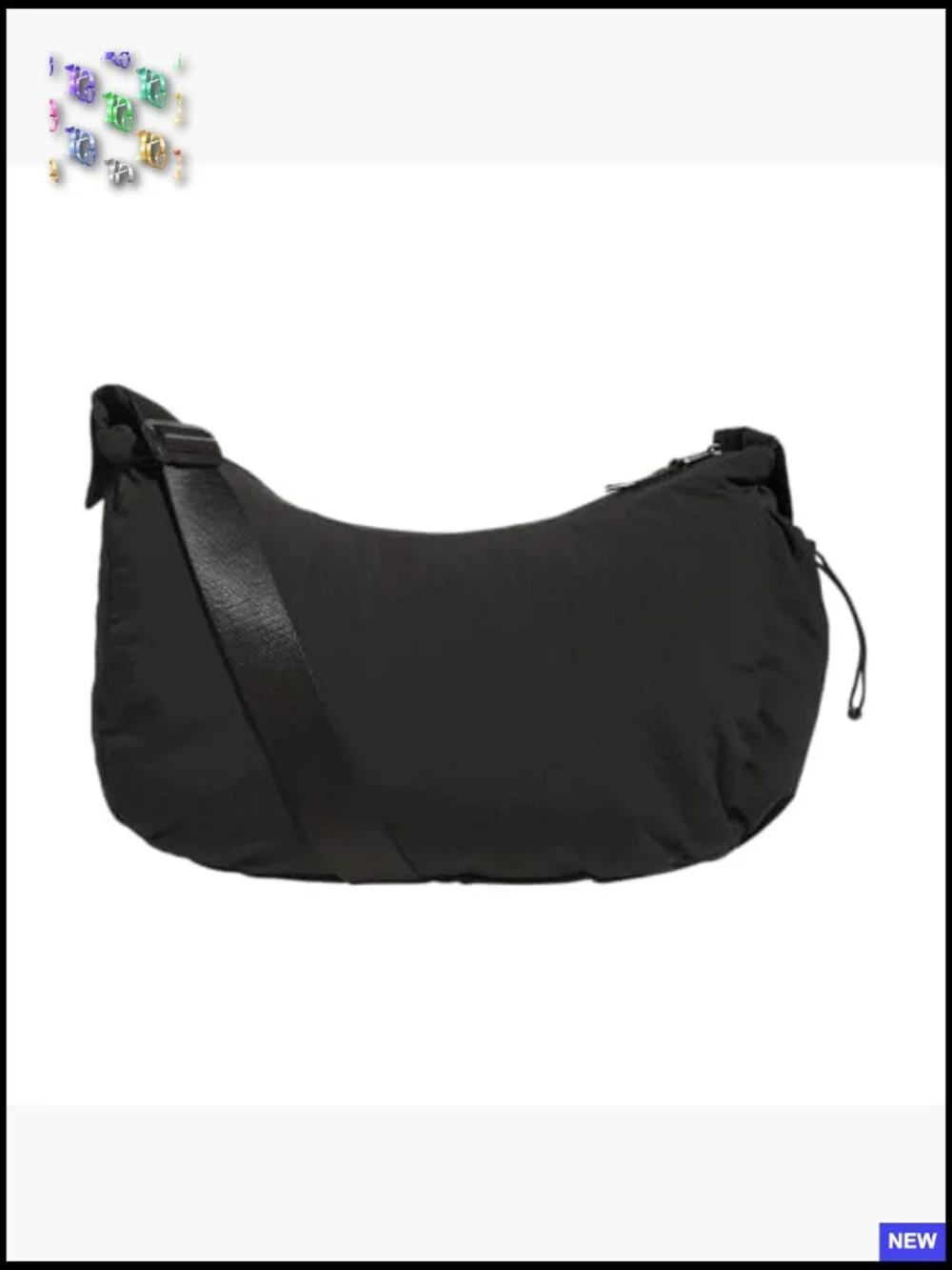 Crossbody Sling Bag Adjustable Strap Multiple Pockets Secure Essentials Casual